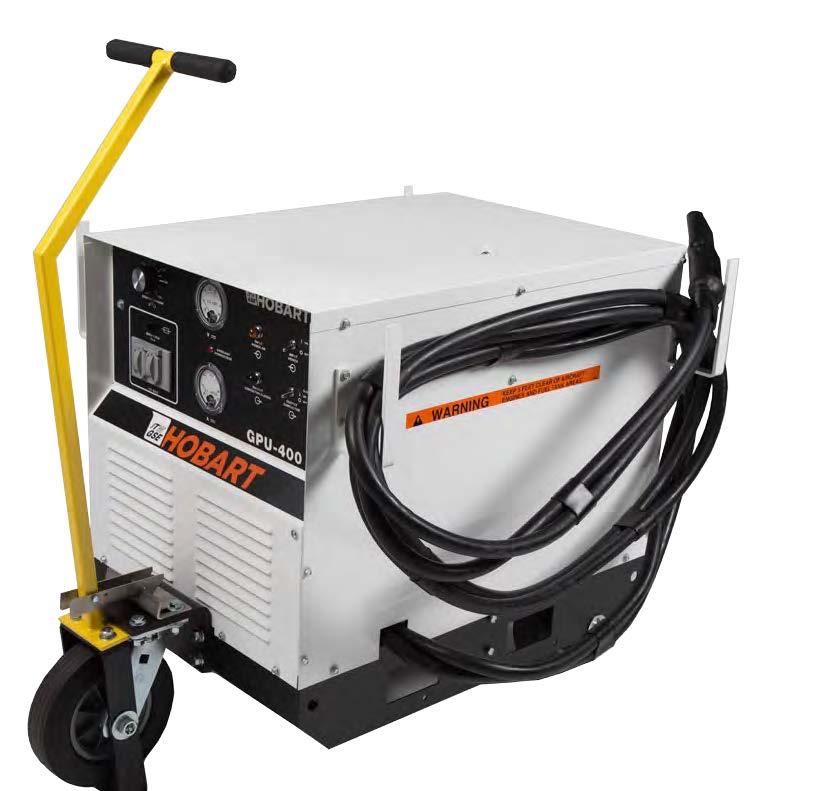 Hobart GPU 400 / GPU 600 28.5 VDC Solid State Hangar Ground Power Unit