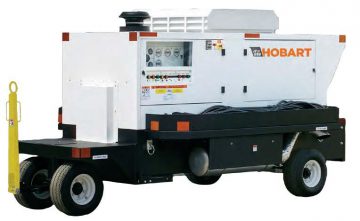 Hobart 140CU20 - 180CU20 140 - 180kVA 115/200 VAC 400Hz Tier 3 Diesel Ground Power Unit