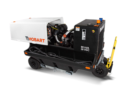 Hobart 4400 60kVA / 90kVA 115/200 VAC 400Hz Tier 3 Diesel Ground Power Unit