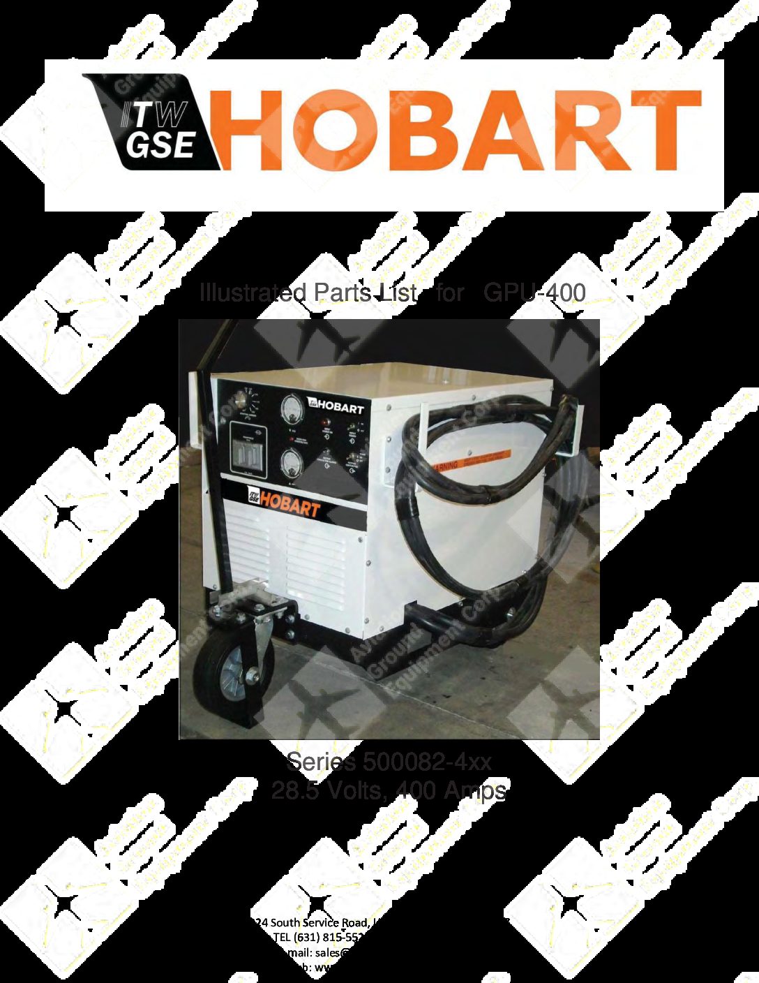 Hobart Equipment Parts