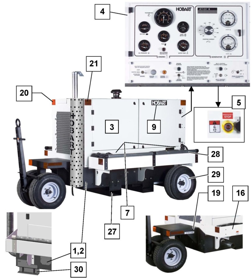 JetEx 6D 28.5 VDC Aviation Ground Equipment Corp.