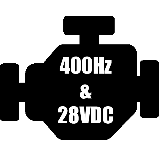 400Hz & 28 VDC Diesel GPU Rental