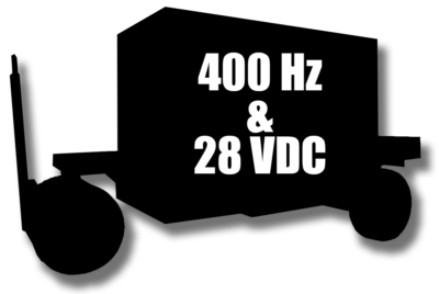 Rental GPU 400Hz & 28 VDC