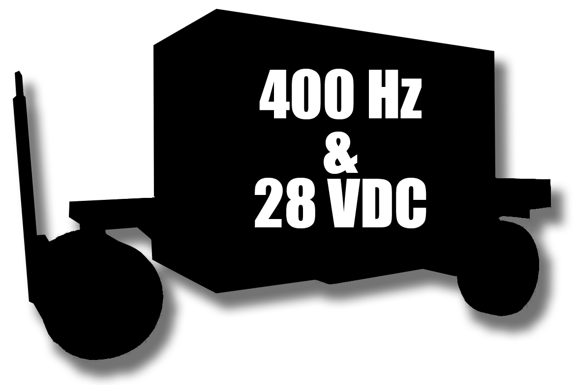 Rental GPU 400Hz & 28 VDC