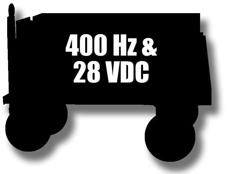 Rental GPU 400Hz & 28 VDC LP
